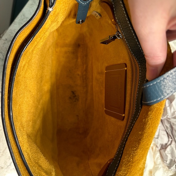 Coach 1941 Saddle Large Size Mineral ALTERED - Picture 9 of 16